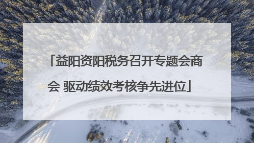 益阳资阳税务召开专题会商会 驱动绩效考核争先进位