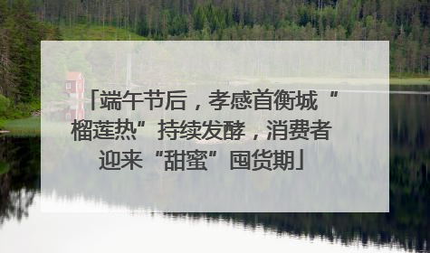 端午节后，孝感首衡城“榴莲热”持续发酵，消费者迎来“甜蜜”囤货期