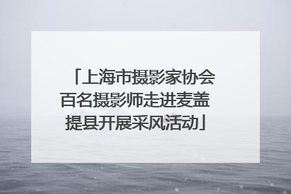 上海市摄影家协会百名摄影师走进麦盖提县开展采风活动