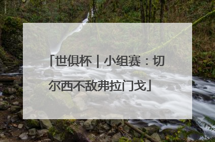 世俱杯｜小组赛：切尔西不敌弗拉门戈