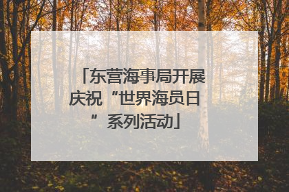 东营海事局开展庆祝“世界海员日”系列活动