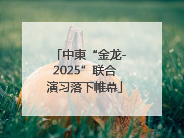 中柬“金龙-2025”联合演习落下帷幕