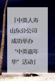 中英人寿山东分公司成功举办 “中英嘉年华”活动