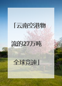 云南空港物流的27万吨全球竞速