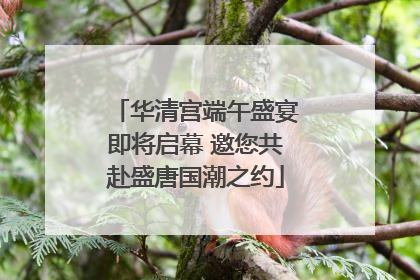 华清宫端午盛宴即将启幕 邀您共赴盛唐国潮之约