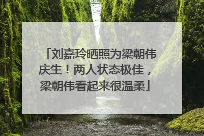 刘嘉玲晒照为梁朝伟庆生！两人状态极佳，梁朝伟看起来很温柔