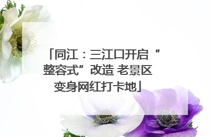 同江：三江口开启“整容式”改造 老景区变身网红打卡地