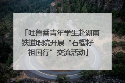 吐鲁番青年学生赴湖南铁道职院开展“石榴籽·祖国行”交流活动