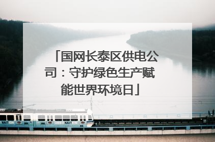 国网长泰区供电公司：守护绿色生产赋能世界环境日