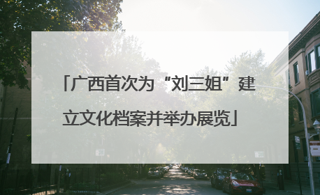 广西首次为“刘三姐”建立文化档案并举办展览