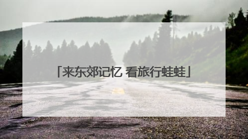 来东郊记忆 看旅行蛙蛙