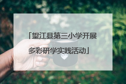 望江县第三小学开展多彩研学实践活动