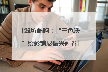 潍坊临朐：“三色沃土”绘彩铺展振兴画卷