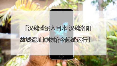 汉魏盛景入目来 汉魏洛阳故城遗址博物馆今起试运行