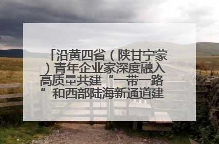 沿黄四省（陕甘宁蒙）青年企业家深度融入高质量共建“一带一路”和西部陆海新通道建设战略合作交流会在甘肃兰州召开