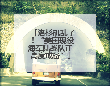 洛杉矶乱了！“美国现役海军陆战队正高度戒备”
