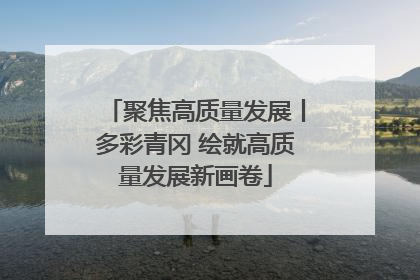 聚焦高质量发展丨多彩青冈 绘就高质量发展新画卷