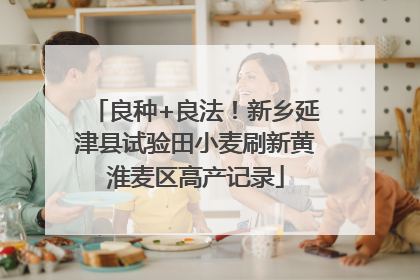 良种+良法！新乡延津县试验田小麦刷新黄淮麦区高产记录