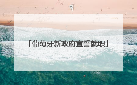 葡萄牙新政府宣誓就职