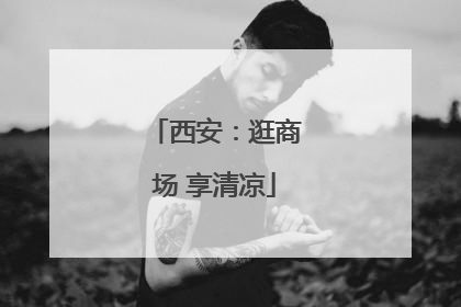 西安：逛商场 享清凉